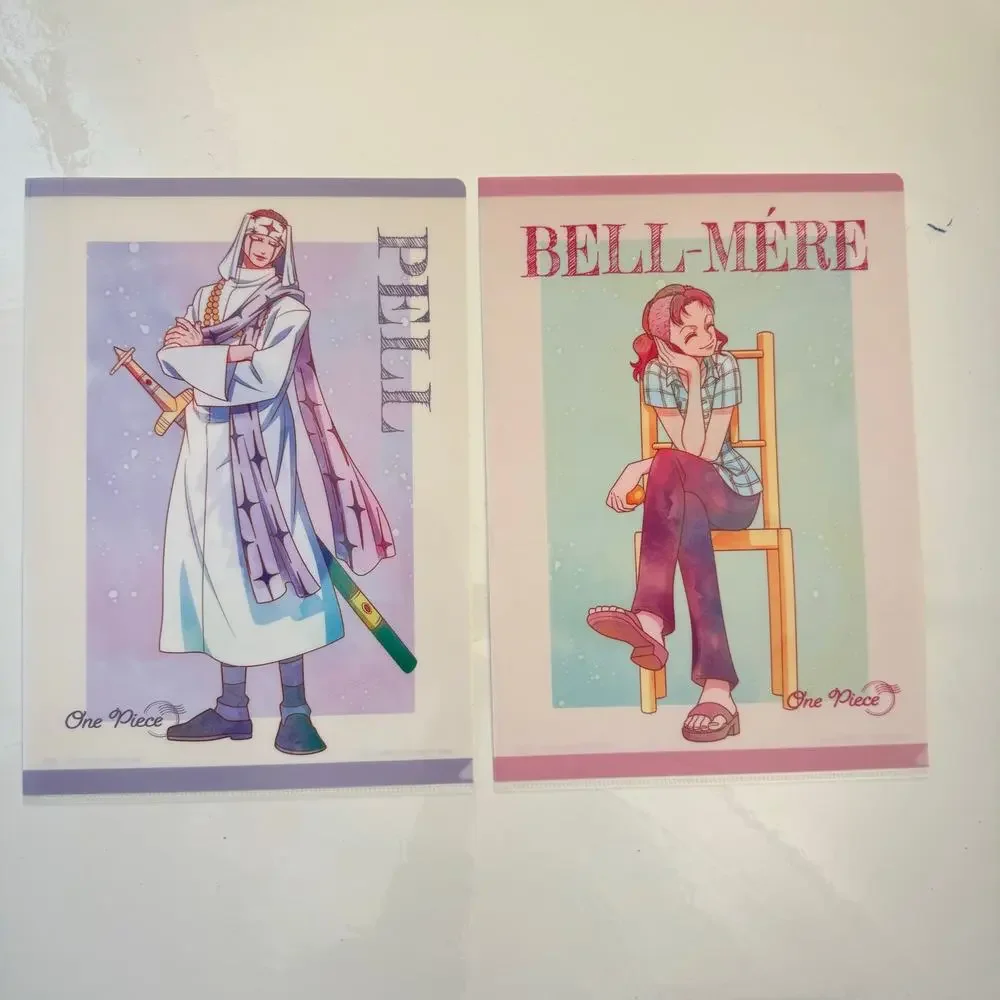 4 One Piece Emotional Stories‎ Ichiban Kuji Visual Art Sheet Clear File Poster